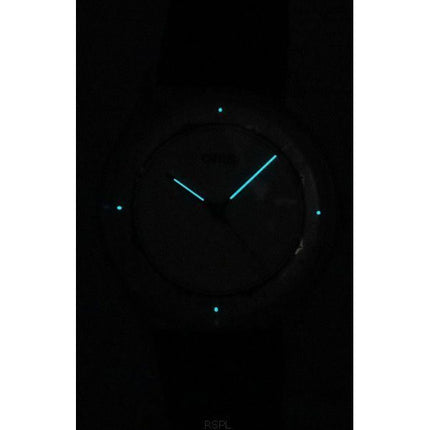 Oris Artelier Art Blakey Limited Edition Silbernes Zifferblatt Automatik 01 733 7762 4081-Set Herrenuhr