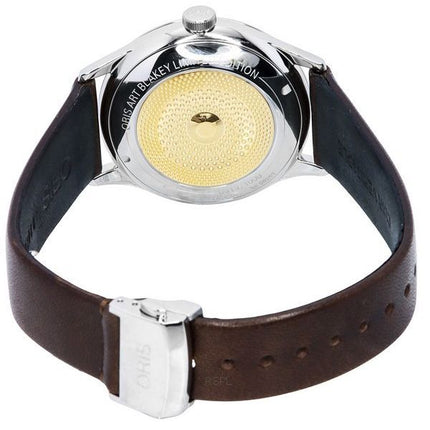 Oris Artelier Art Blakey Limited Edition Silbernes Zifferblatt Automatik 01 733 7762 4081-Set Herrenuhr