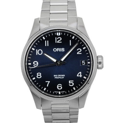 Oris Big Crown Propilot Edelstahl Blaues Zifferblatt Automatik 01-751-7761-4065-07-8-20-08P 100M Herrenuhr