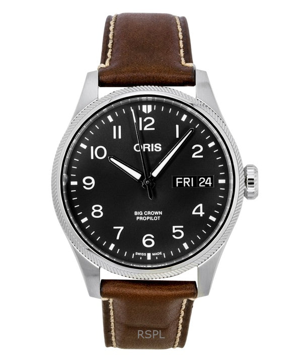 Oris Big Crown ProPilot Big Day Date Graues Zifferblatt Automatik 01 752 7760 4063-07 5 22 07LC 100M Herrenuhr