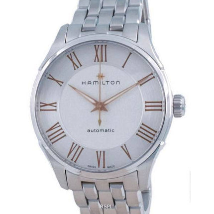 Hamilton Jazzmaster Automatik Silber Zifferblatt H42535150 Herrenuhr