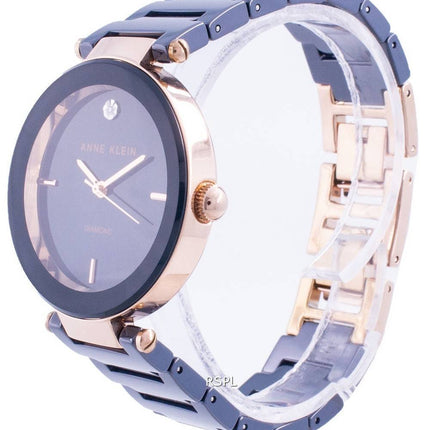 Anne Klein 1018RGNV Quarzdiamant Akzente Damenuhr
