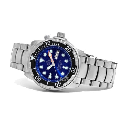 Verhältnis Free Diver Helium-Safe 1000M Saphir Automatik 1068HA96-34VA-BLU Herrenuhr