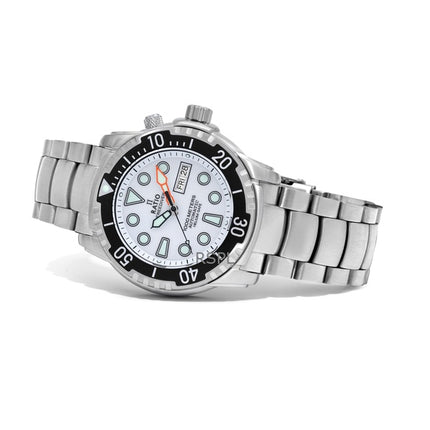 Verhältnis Free Diver Helium-Safe 1000M Saphir Automatik 1068HA96-34VA-WHT Herrenuhr