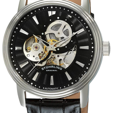 Stuhrling Original Vermächtnis Delphi Acheron Automatic Skeleton 1076.33151 Herrenuhr