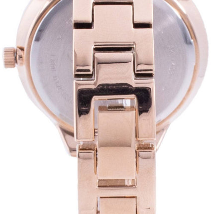 Anne Klein Swarovski Kristall Akzent 1408TNRG Quarz Damenuhr