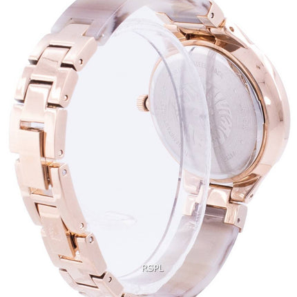 Anne Klein Swarovski Kristall Akzent 1408TNRG Quarz Damenuhr