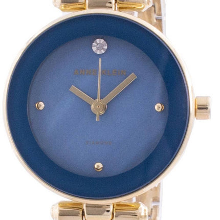 Anne Klein 1980BLGB Quarzdiamant Akzente Damenuhr