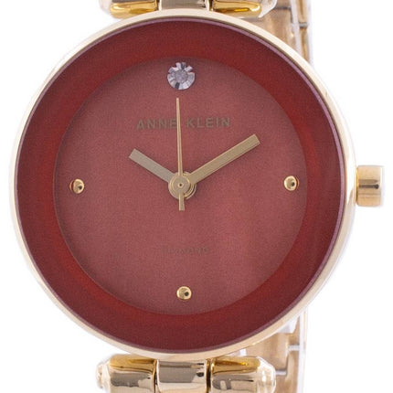 Anne Klein 1980RUGB Quarzdiamant Akzente Damenuhr