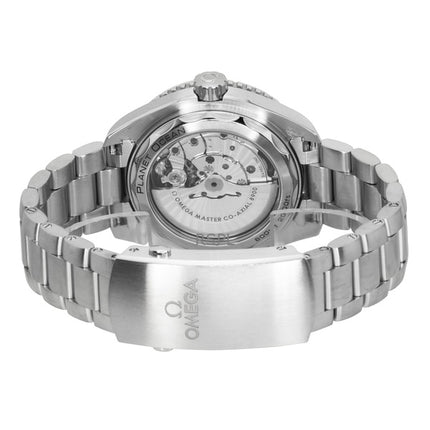 Omega Seamaster Planet Ocean Edelstahl schwarzes Zifferblatt automatische Taucheruhr 215.30.44.21.01.002 600M Herrenuhr