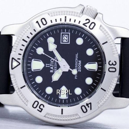 Ratio Free Diver Professional 200M Saphir Quarz 22AD202 Herrenuhr