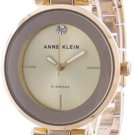 Anne Klein 2512BYGB Damenuhr mit Quarzdiamantakzenten