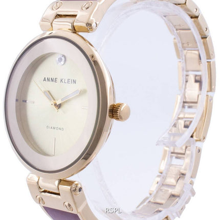 Anne Klein 2512BYGB Damenuhr mit Quarzdiamantakzenten