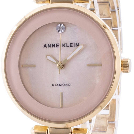 Anne Klein 2512LPGB Damenuhr mit Quarzdiamantakzenten