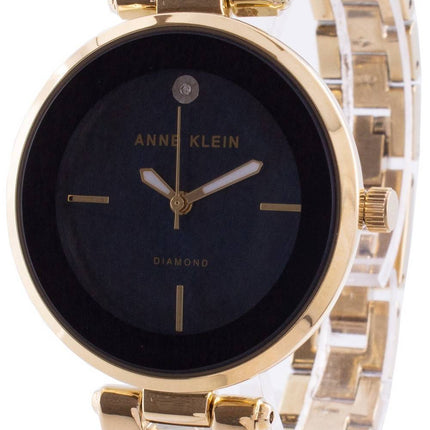 Anne Klein 2512NVGB Quarzdiamant Akzente Damenuhr