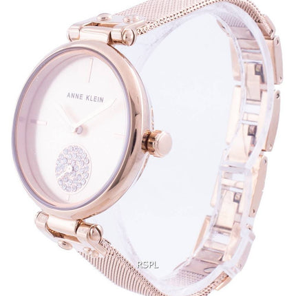 Anne Klein Swarovski Kristall Akzent 3000RGRG Quarz Damenuhr