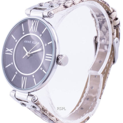 Anne Klein Swarovski Kristall Akzent 3229BKCR Quarz Damenuhr