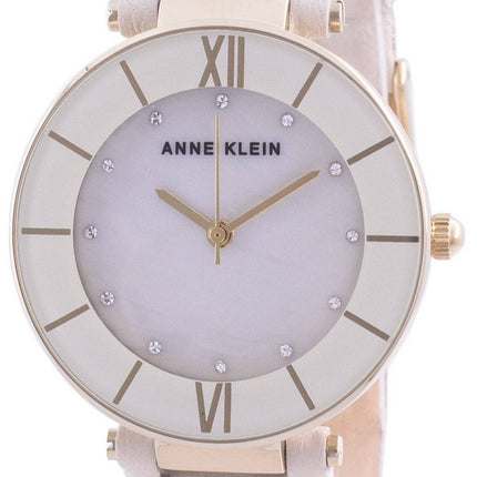 Anne Klein Swarovski Kristall Akzent 3272GPCR Quarz Damenuhr