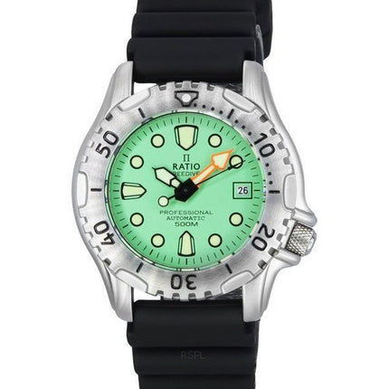Ratio FreeDiver Professional 500M Saphir-Mintgrünes Zifferblatt Automatik 32GS202A-MGRN Herrenuhr