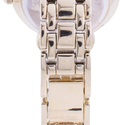 Anne Klein Swarovski Kristall Akzent 3488GPST Quarz Mit Geschenkset Damenuhr