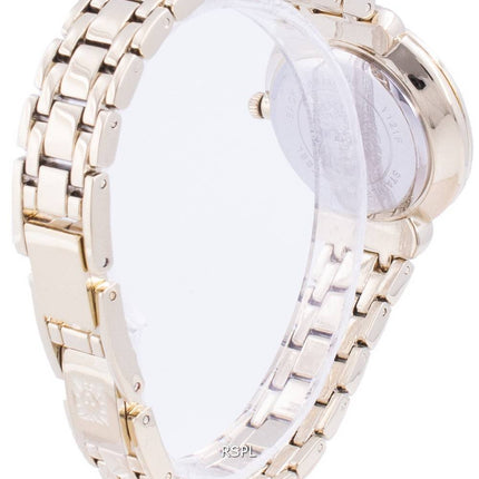 Anne Klein Swarovski Kristall Akzent 3488GPST Quarz Mit Geschenkset Damenuhr