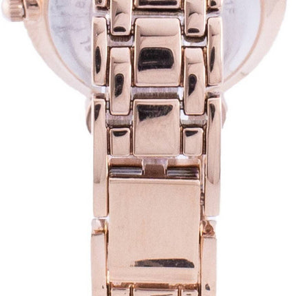 Anne Klein Swarovski Kristall Akzent 3488RGST Quarz Mit Geschenkset Damenuhr