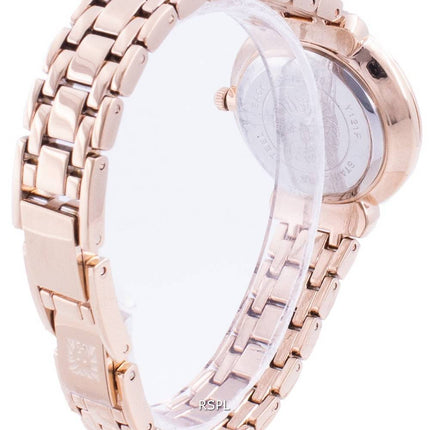 Anne Klein Swarovski Kristall Akzent 3488RGST Quarz Mit Geschenkset Damenuhr