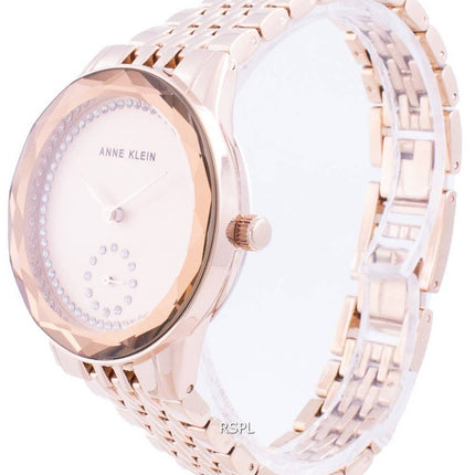Anne Klein Swarovski Kristall Akzent 3506RGRG Quarz Damenuhr