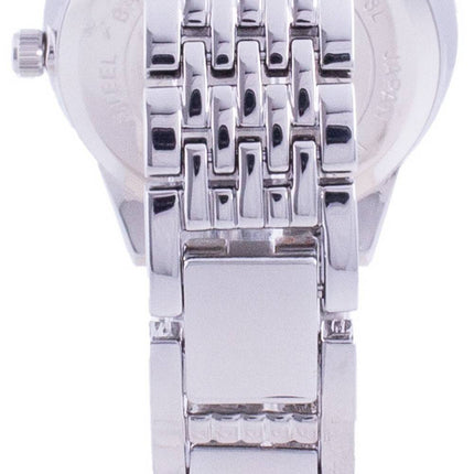 Anne Klein Swarovski Kristall Akzent 3507SVSV Quarz Damenuhr