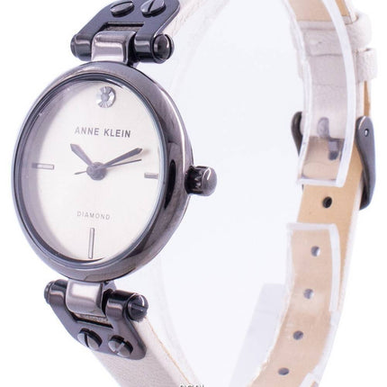 Anne Klein Original Diamond 3513GYCR Quarz Damenuhr