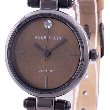 Anne Klein Original Diamond 3513GYMO Quarz Damenuhr