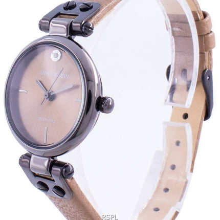 Anne Klein Original Diamond 3513GYMO Quarz Damenuhr