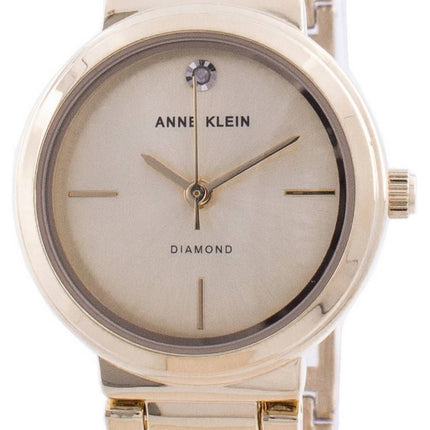 Anne Klein Original Diamond 3528CHGB Quarz Damenuhr