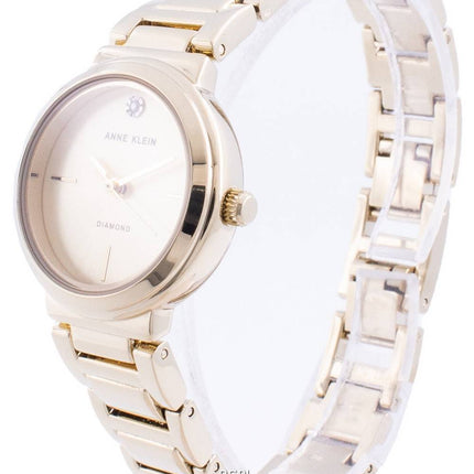 Anne Klein Original Diamond 3528CHGB Quarz Damenuhr