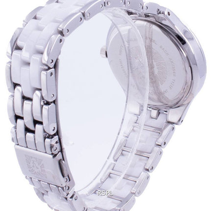 Anne Klein Swarovski Kristall Akzent 3549WTSV Quarz Damenuhr