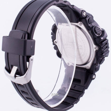 Armitron Sport 408309BLK Quarz Dual Time Herrenuhr