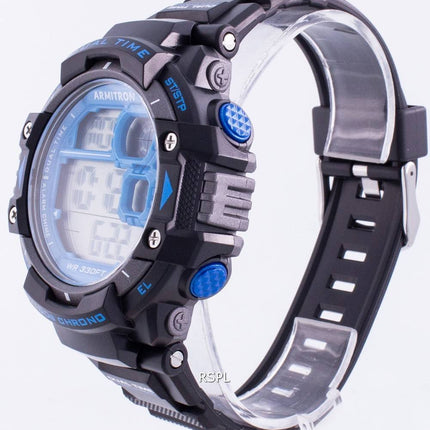 Armitron Sport 408309BLU Quarz Dual Time Herrenuhr