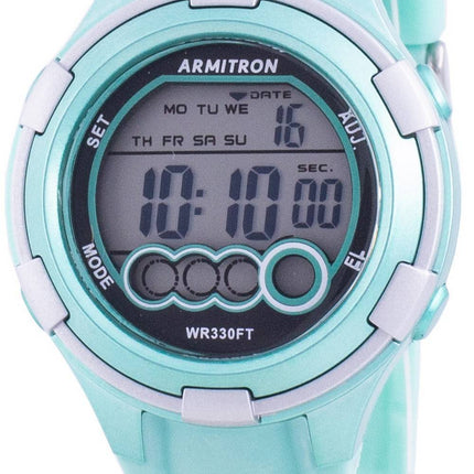 Armitron Sport 457053LTG Quarz Dual Time Damenuhr