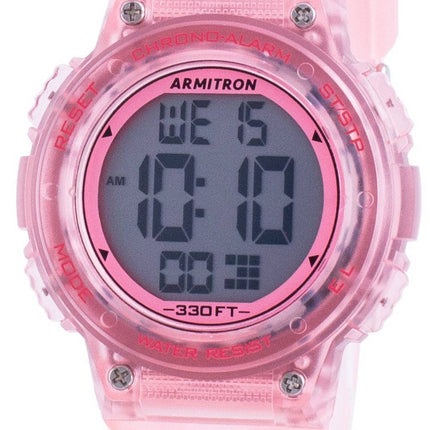 Armitron Sport 457086TPK Quarz Dual Time Damenuhr