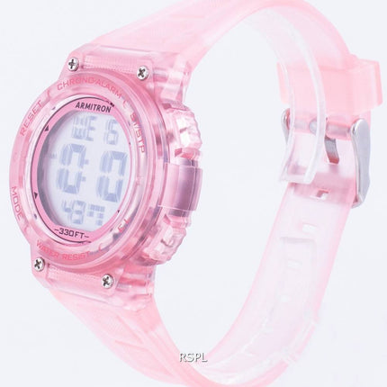 Armitron Sport 457086TPK Quarz Dual Time Damenuhr