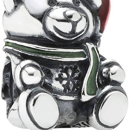PANDORA 791391ENMX Weihnachtsbär Frauen Charme