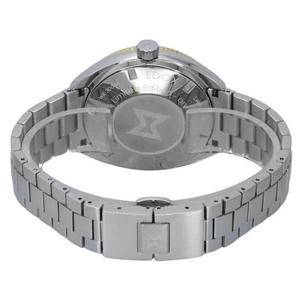 Edox Hydro-Sub Date Chronometer Limited Edition, blaues Zifferblatt, Automatik-Taucheruhr 80128 357JNM BUDD 300M Herrenuhr