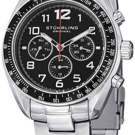 Stuhrling Original Monaco Concorso Dragster Quarz Tachymeter 814.01 Herrenuhr