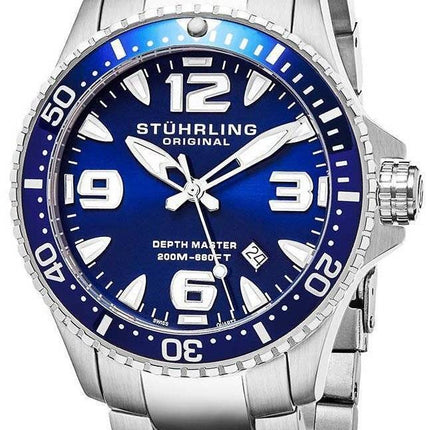 Stuhrling Original Regatta 200M 842.01 Quarz Herrenuhr