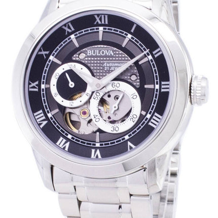 Bulova Automatic BVA Serie Dual Blende Dial 96A119 Herrenuhr