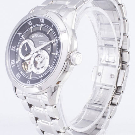 Bulova Automatic BVA Serie Dual Blende Dial 96A119 Herrenuhr