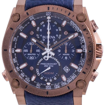 Bulova Precisionist Quartz Divers 97B186 300M Mens Watch