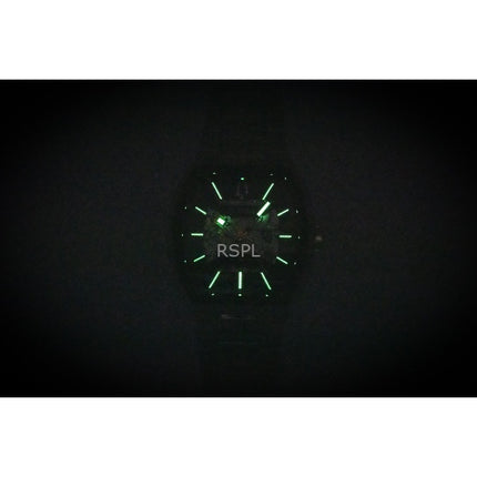 Bulova Maquina Edelstahl Blaues Zifferblatt Automatik 98A319 Herrenuhr