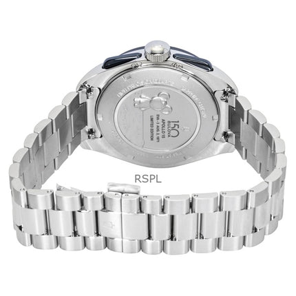 Bulova Lunar Pilot Timascus Chronograph 150th Anniversary Limited Edition Blue Dial Quartz 98A329 Herrenuhr