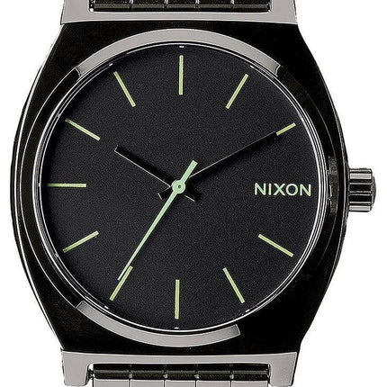Nixon Time Teller poliert Gunmetal A045-1885-00 Herrenuhr